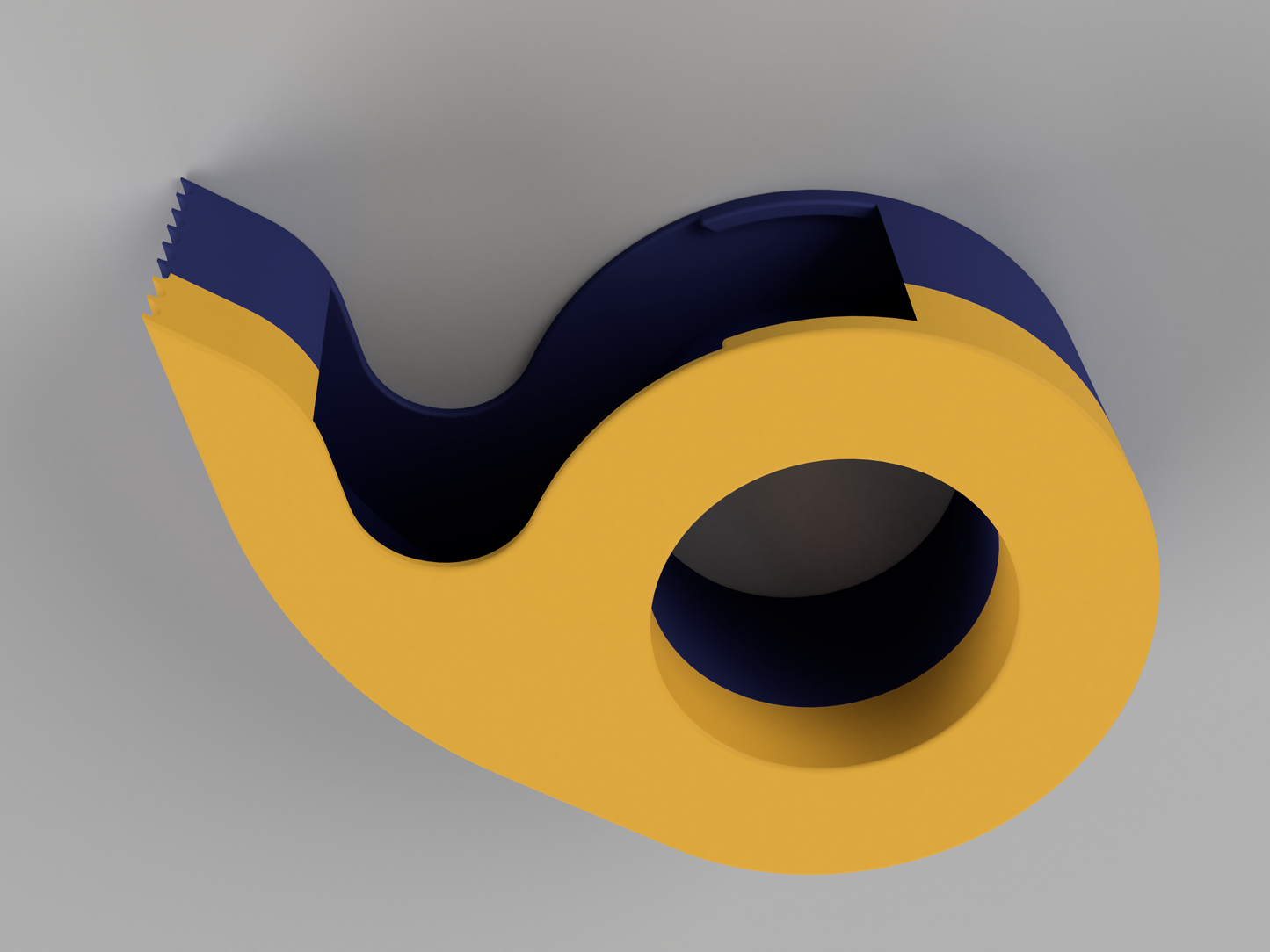 3D-gedruckter Tesafilm Abroller – individuell und vielseitig